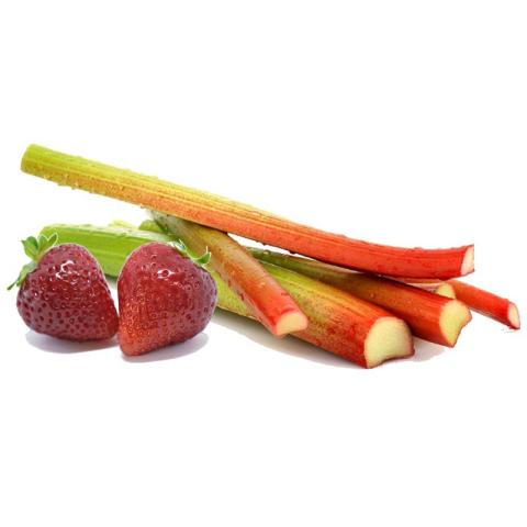 CONFITUUR AARDBEI & RABARBER
