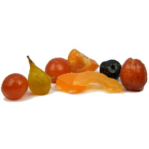 GEGLAZEERD & GEKONFIJT FRUIT ASSORTIMENT