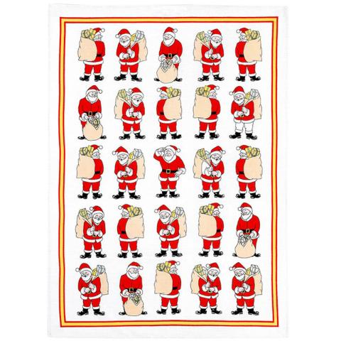 HANDDOEK KERSTMANNEN