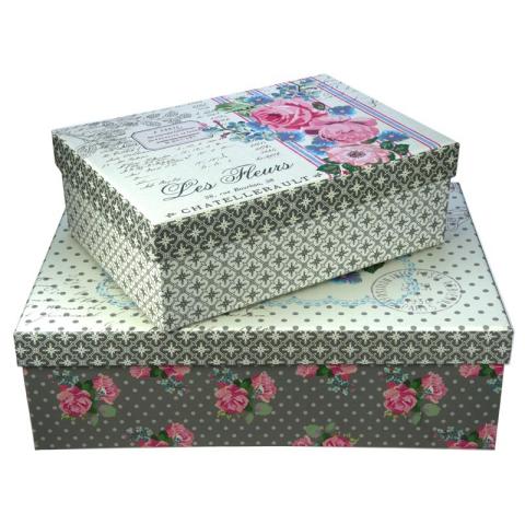 SIERDOZEN KARTON RECHTHOEKIG (SET VAN 2)