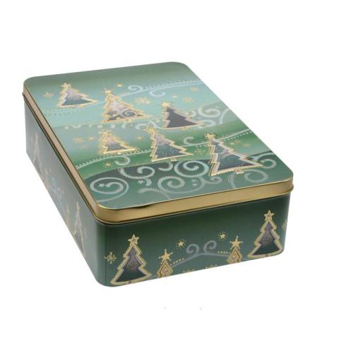 KERSTBOMEN GROEN RECHTHOEKIG