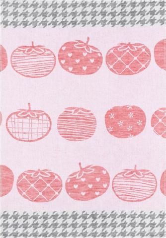 HANDDOEK TUTTI FRUTTI ROOD