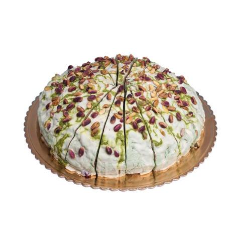 KLEINE NOUGATTAART PISTACHE