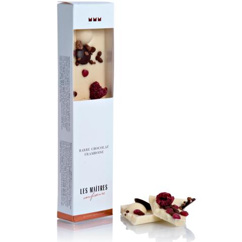 BARRE CHOCOLAT FRAMBOISE (BLANC)