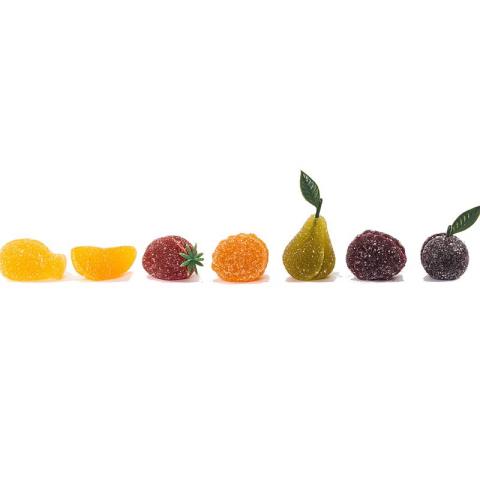 PÂTE DE FRUITS - KLEINE VRUCHTEN - 50 %