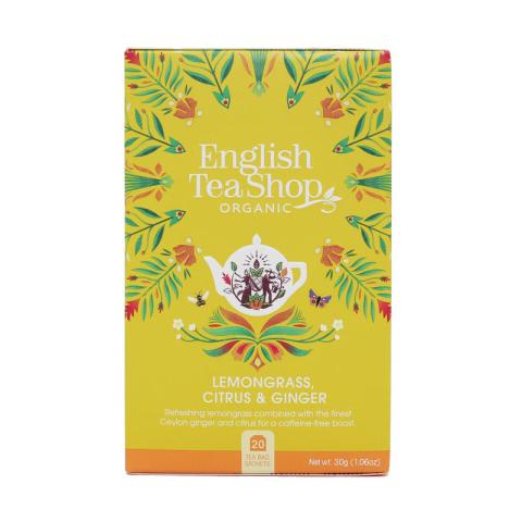 LEMONGRASS CITRUS & GINGER (20 CT) - CITROENGRAS & GEMBER (20 CT)