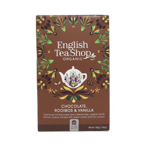 CHOCOLATE, ROOIBOS & VANILLA (20 CT)